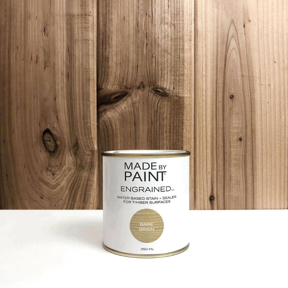 Furniture Timber Wood Stain & Sealer 250ml - Bare Grain