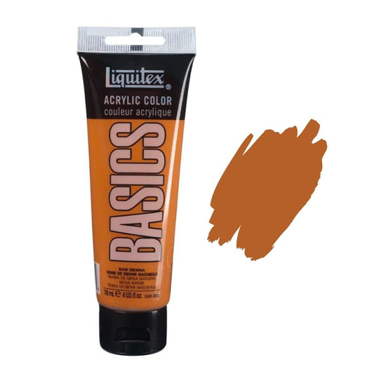 Liquitex Basics Acrylic Paint 118ml - Raw Sienna