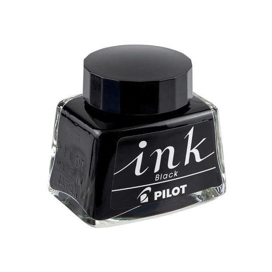 Pilot Fountain Pen Ink Bottle, Black 30ml