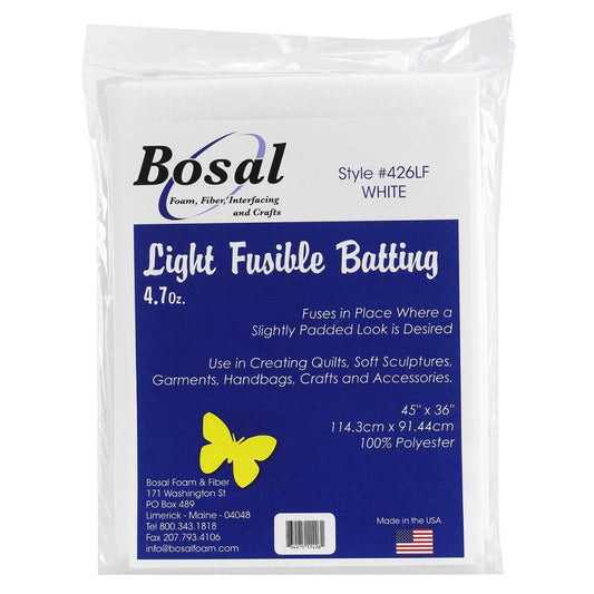 Bosal Single Sided Light Fusible Batting