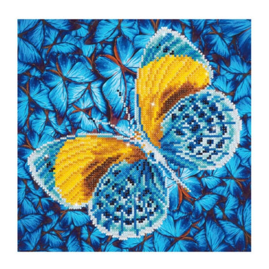 Diamond Dotz Art Kit - Flutter By Gold 30 x 30cm