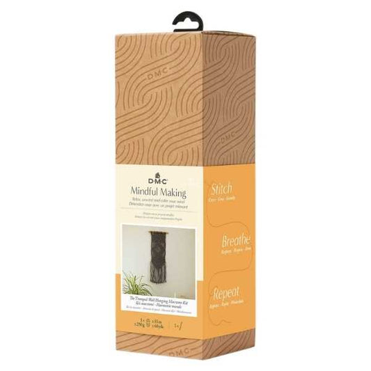 DMC Modern Macrame Wall Hanging Kit, Mindful Making Kit
