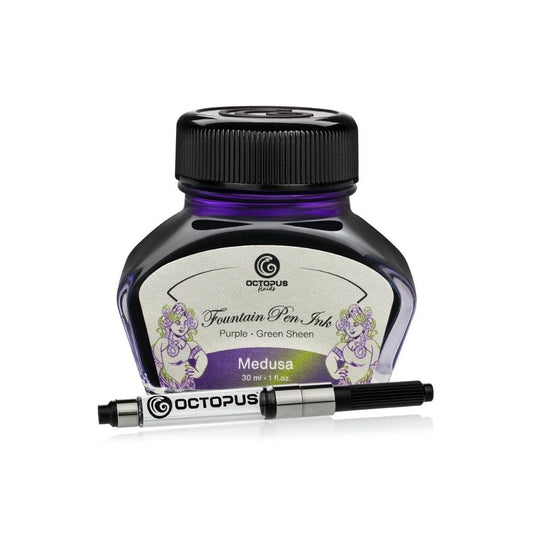 Fountain Pen Ink, Two Tone Sheen Effect, Medusa Violet
