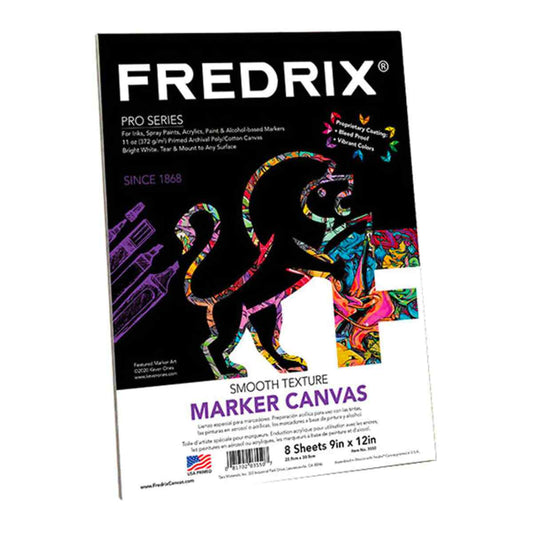 Fredrix Pro-Series Marker Canvas Paper Pad A4
