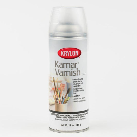 Krylon Kamar Varnish Aerosol Spray, 11oz