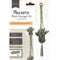 Macrame Plant Hanger Kit With Spiral Knot - Green