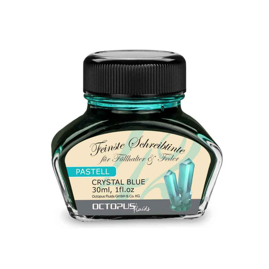 Fountain Pen Ink, Calligraphy Ink Bottle 30ml- Crystal Blue