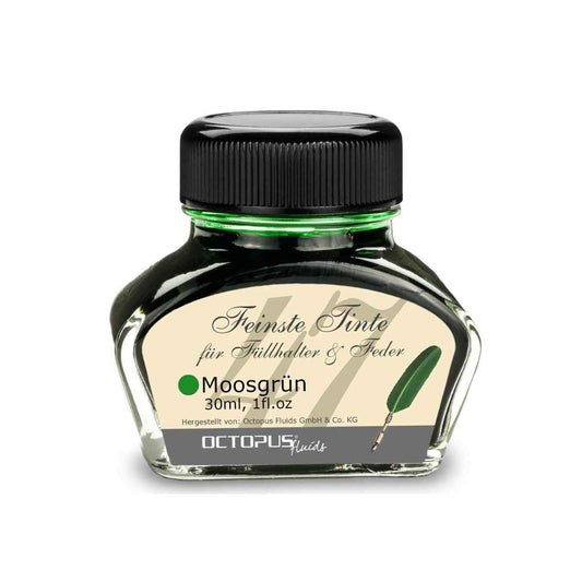 Fountain Pen Ink, Calligraphy Ink Bottle 30ml- Moss Green