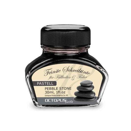 Fountain Pen Ink, Calligraphy Ink Bottle 30ml - Pebble Stone