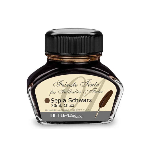 Fountain Pen Ink, Calligraphy Ink Bottle 30ml - Sepia
