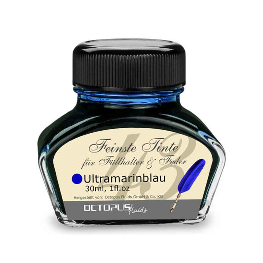 Fountain Pen Ink, Calligraphy Ink Bottle 30ml - Ultramarine Blue