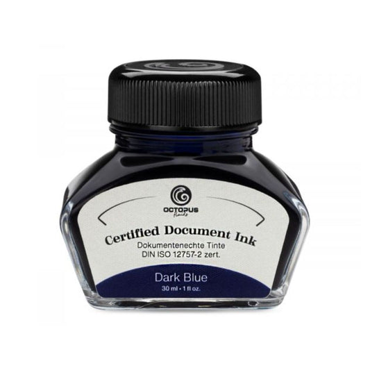 Octopus Fluids Document Ink Dark Blue, 30ml