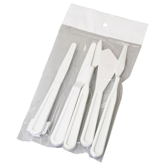 Plastic Palette Knife Set