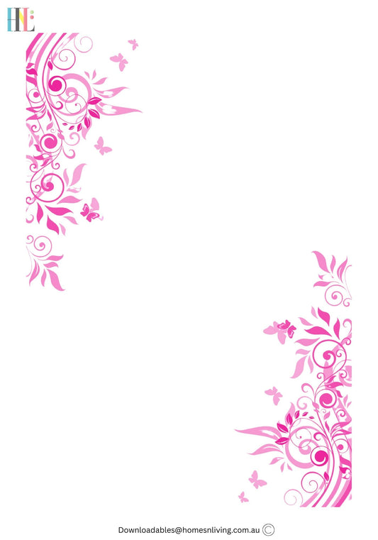 Rectangle Flower Border