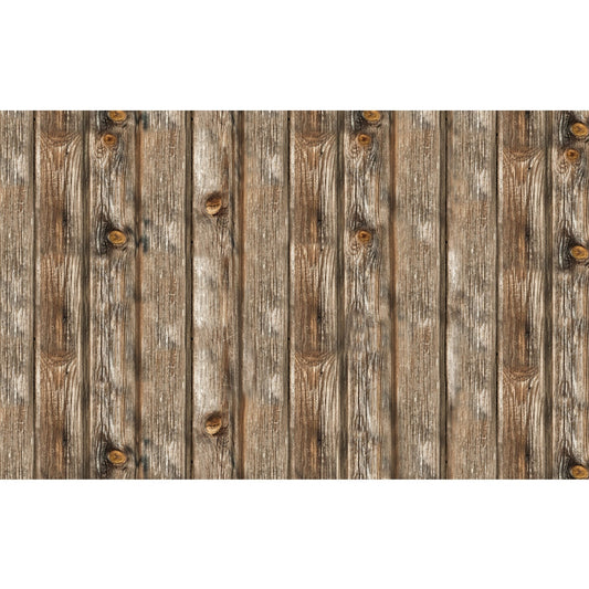 Self Adhesive Decorative Vinyl Film Weathered Board, 15m x 45cm