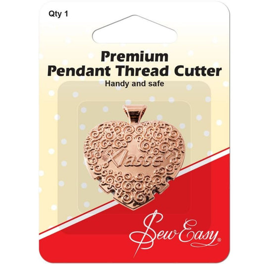 Sew Easy Rose Gold Pendant Thread Cutter