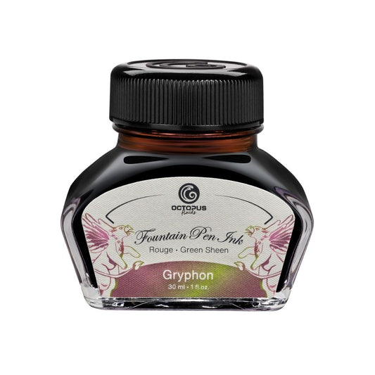 Fountain Pen Ink, Two Tone Sheen Effect, Gryphon Brown